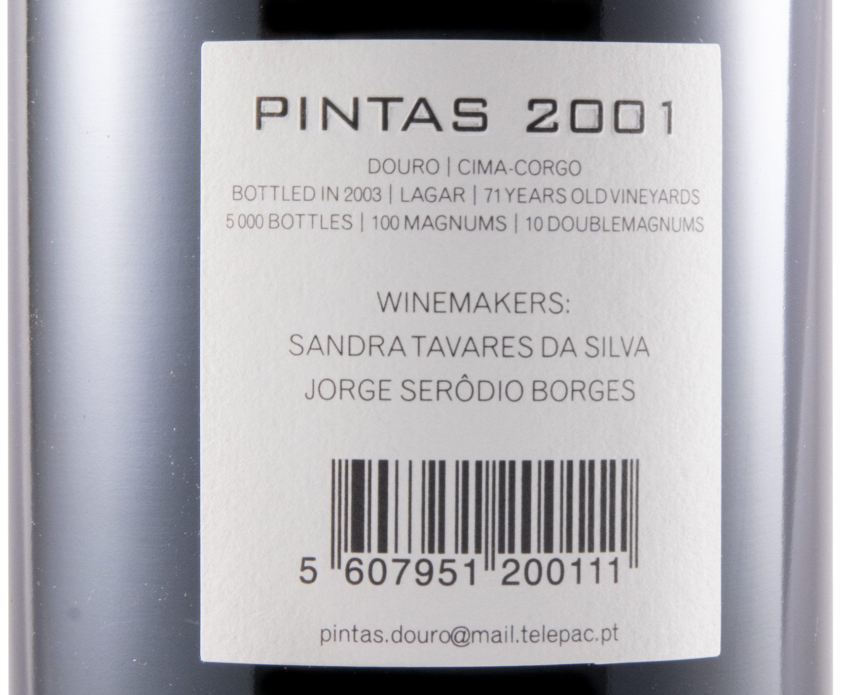 2001 Pintas tinto