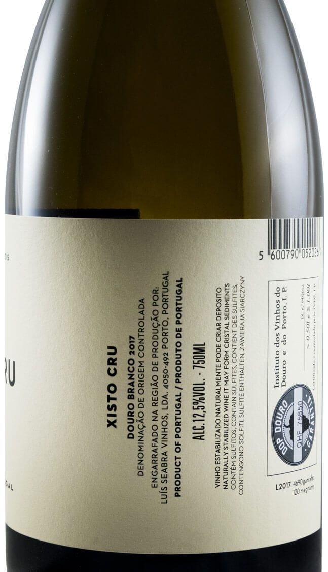 2017 Xisto Cru branco