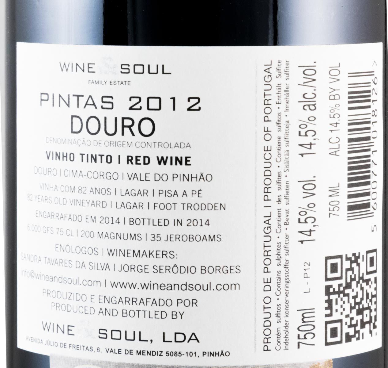 2012 Pintas tinto