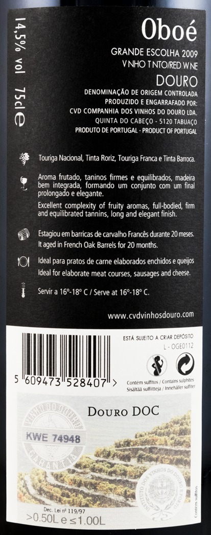 2009 Oboé Grande Escolha tinto
