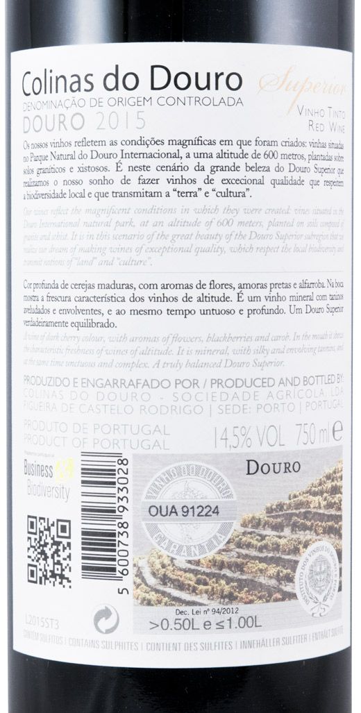2015 Colinas do Douro Superior red