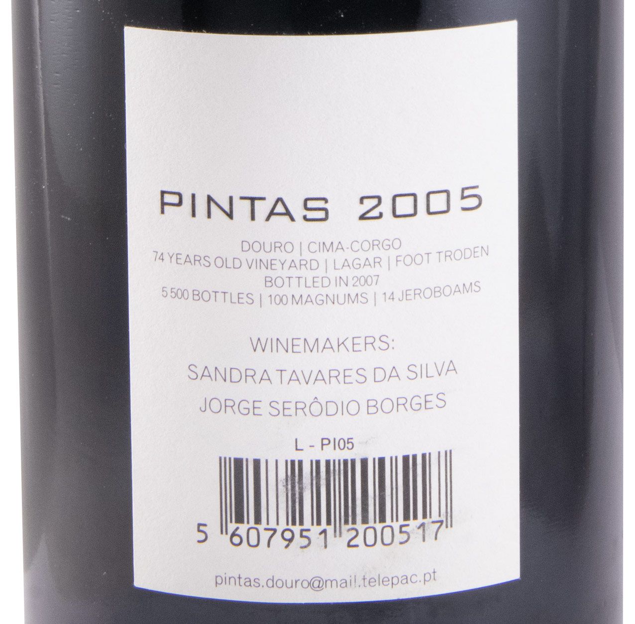 2005 Pintas tinto