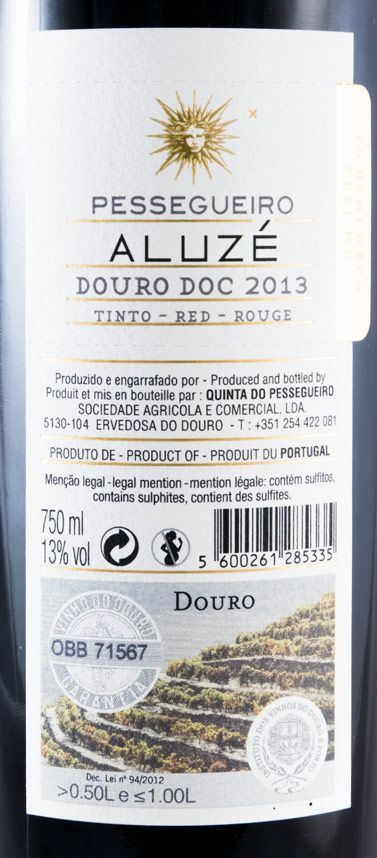 2013 Quinta do Pessegueiro Aluzé tinto