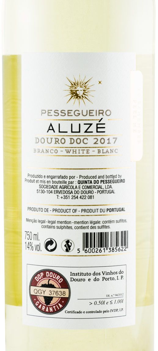 2017 Quinta do Pessegueiro Aluzé white