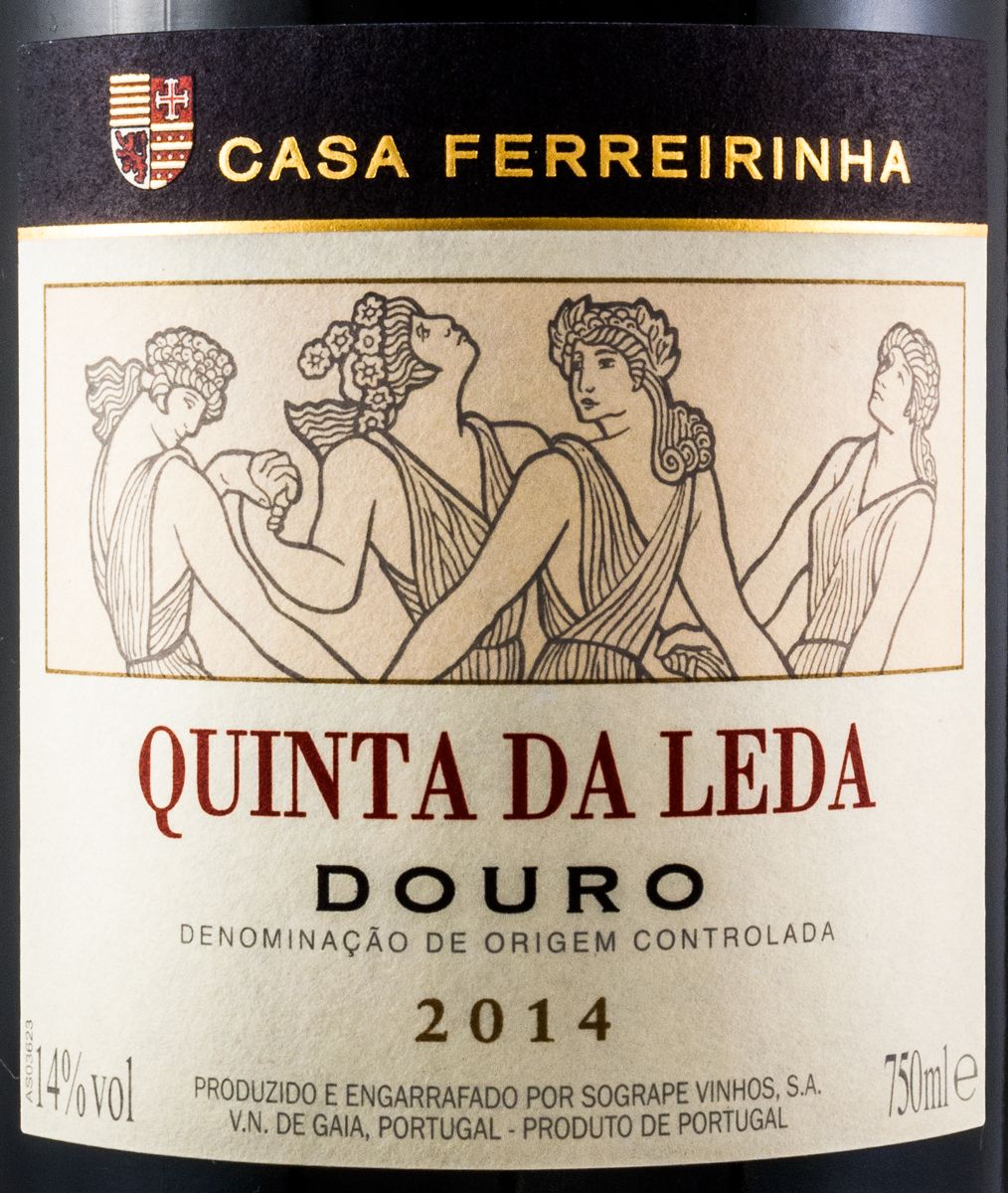 2014 Casa Ferreirinha Quinta da Leda red