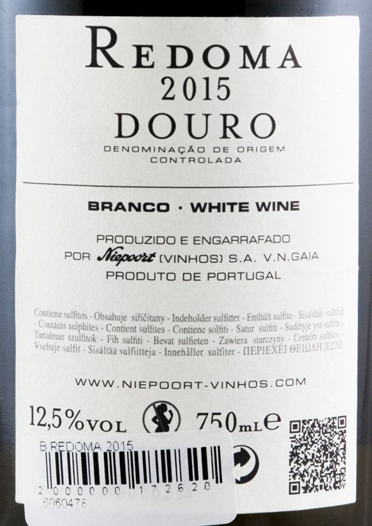 2015 Niepoort Redoma branco