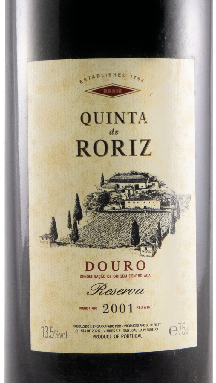 2001 Quinta de Roriz Reserva red