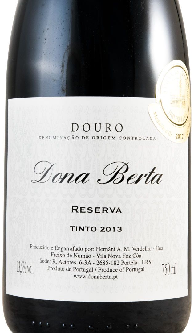 2013 Dona Berta Reserva red