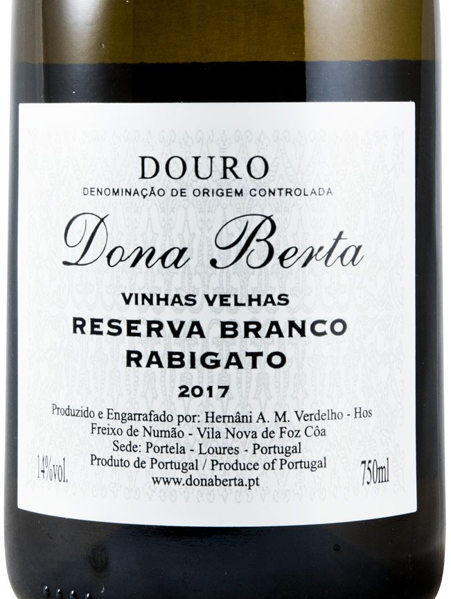 2017 Dona Berta Rabigato Vinhas Velhas Reserva white