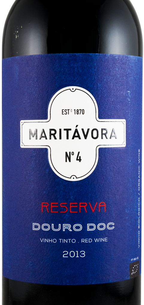 2013 Maritávora Reserva organic red