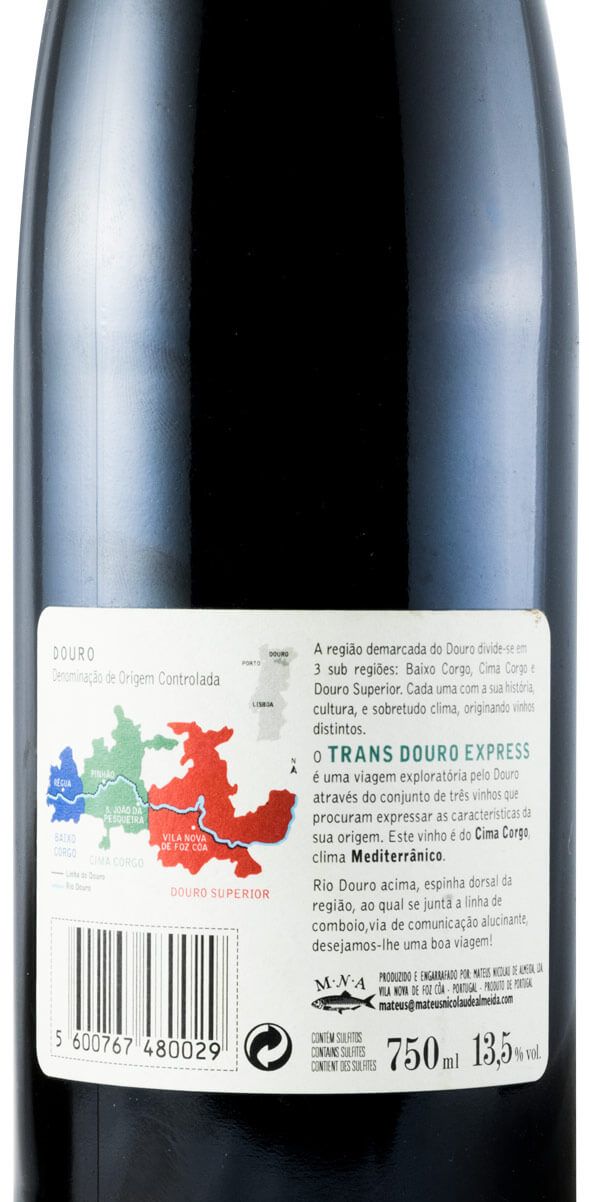 2017 Trans Douro Express Cima Corgo red
