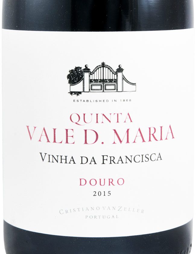 2015 Quinta Vale D. Maria Vinha da Francisca red