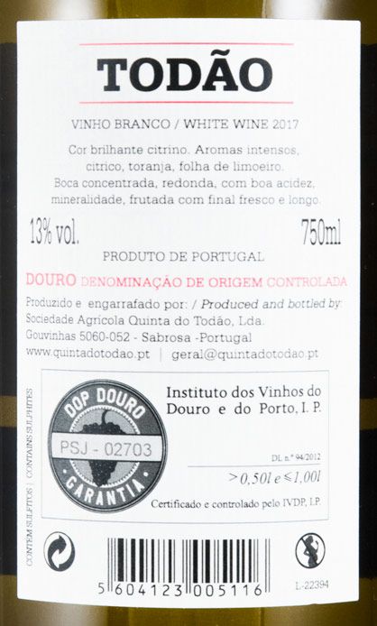 2017 Quinta do Todão white