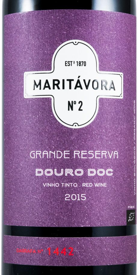 2015 Maritávora Vinhas Velhas Grande Reserva organic red