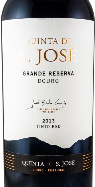 2013 Quinta de São José Grande Reserva red