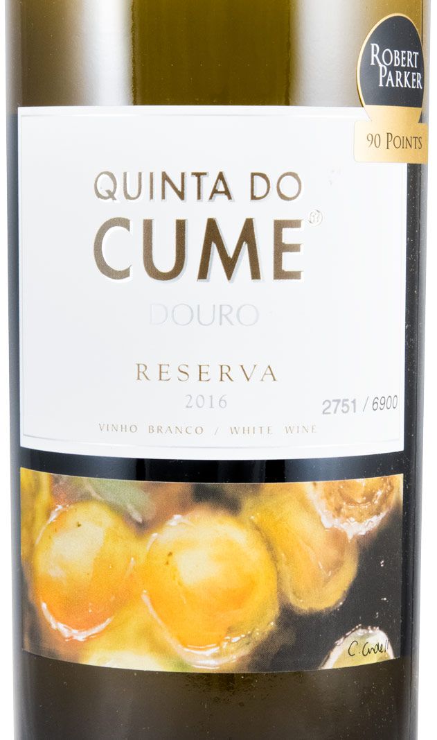 2016 Quinta do Cume Reserva white