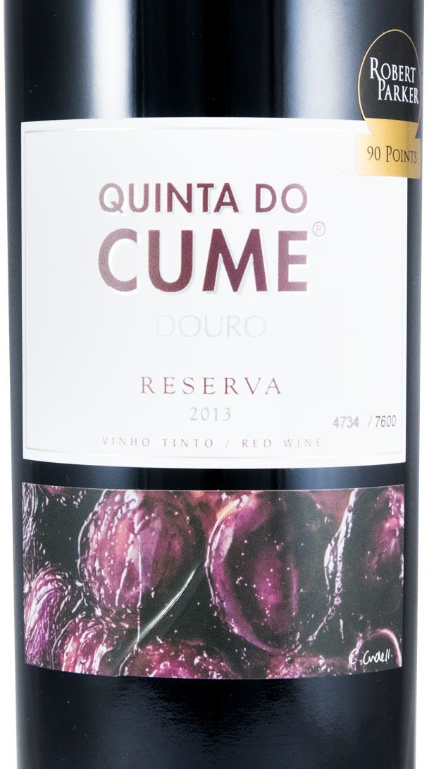 2013 Quinta do Cume Reserva red
