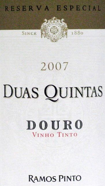 2007 Duas Quintas Reserva Especial tinto