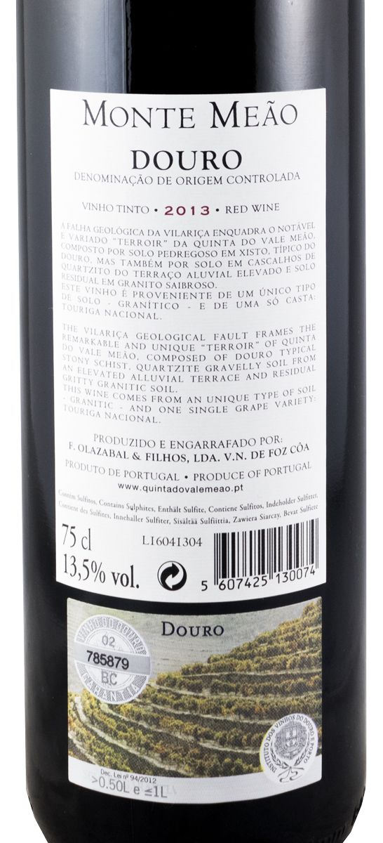 2013 Monte Meão Vinha dos Novos Touriga Nacional red
