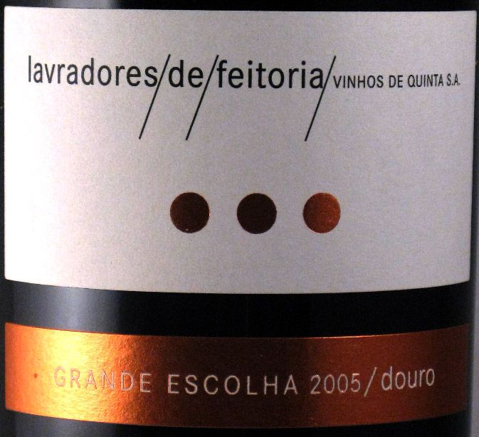 2005 Lavradores da Feitoria Três Bagos Estágio Prolongado Grande Escolha red