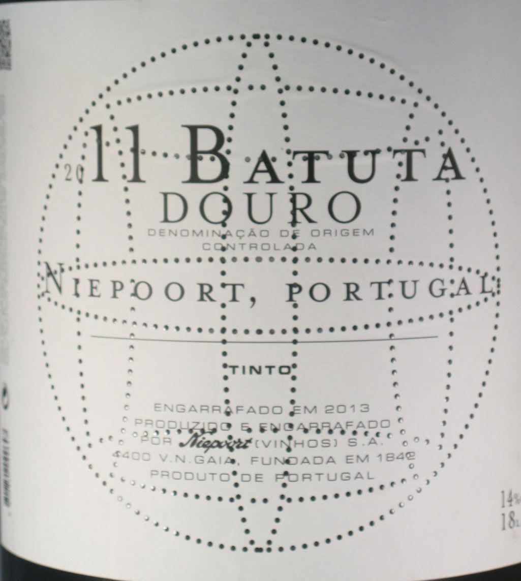 2011 Niepoort Batuta tinto 18L