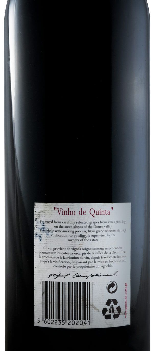 2002 Quinta do Côtto red