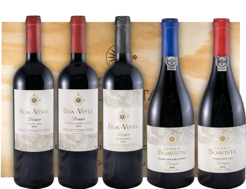 Conjunto Quinta da Boavista Collectors 5x75cl