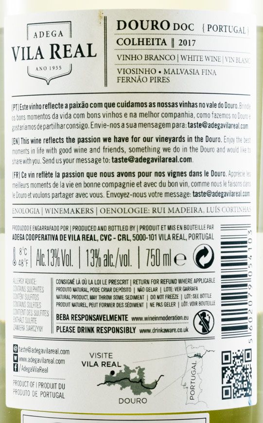 2017 Vila Real branco