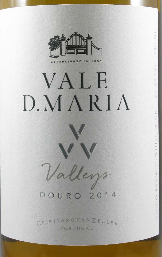 2014 Quinta Vale D. Maria vvv branco