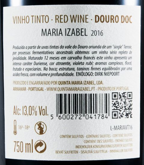 2016 Maria Izabel red