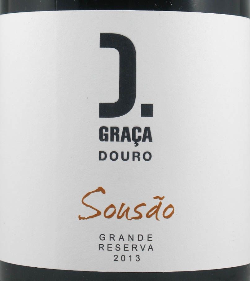 2013 D. Graça Sousão Grande Reserva red