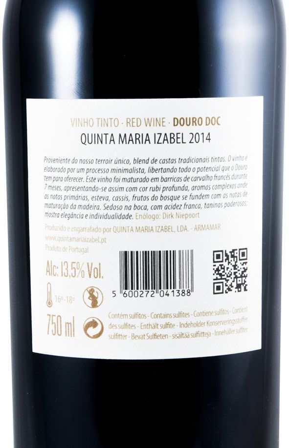 2014 Quinta Maria Izabel red