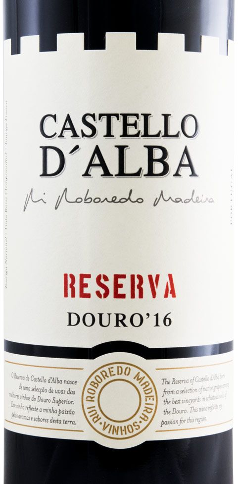 2016 Castello D'Alba Reserva red
