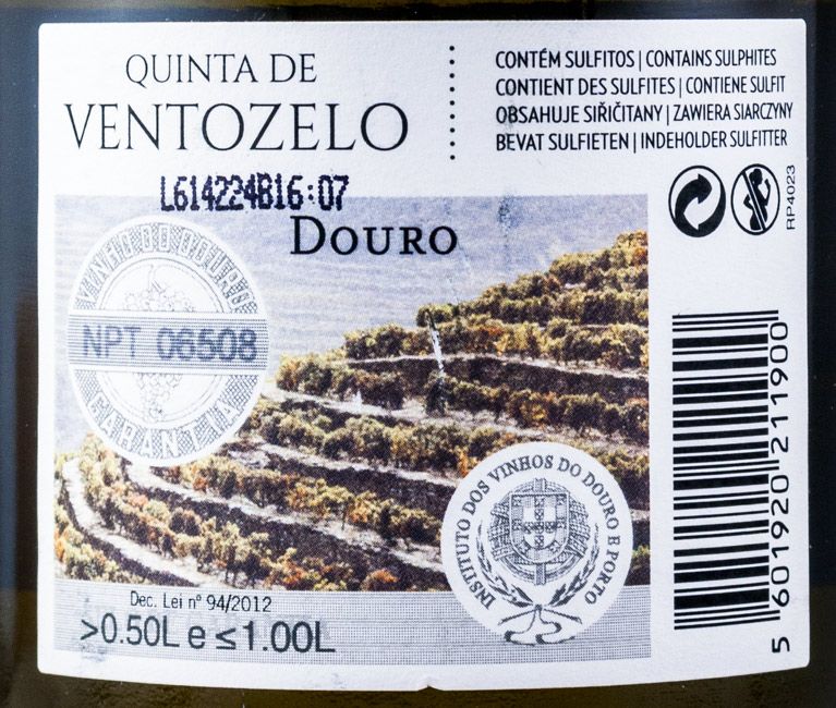 2015 Quinta de Ventozelo Malvasia Fina branco
