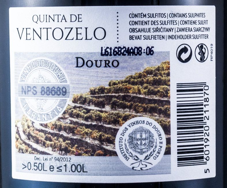 2014 Quinta de Ventozelo Touriga Franca red