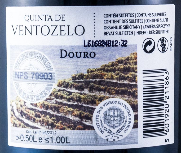 2014 Quinta de Ventozelo Touriga Nacional red
