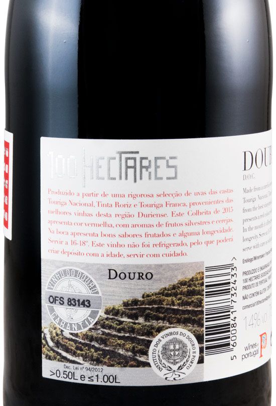 2015 100 Hectares tinto