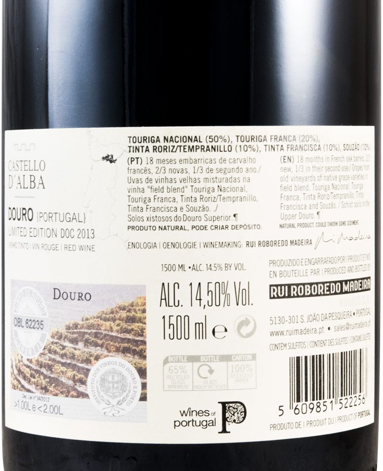 2013 Castello D'Alba Limited Edition tinto 1,5L