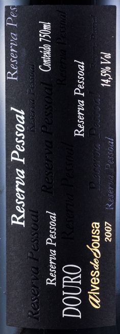 2007 Alves de Sousa Reserva Pessoal tinto
