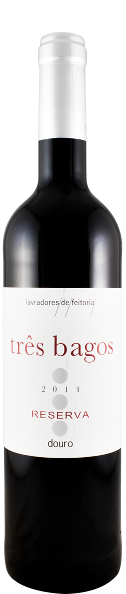 2014 Lavradores de Feitoria Três Bagos Reserva red