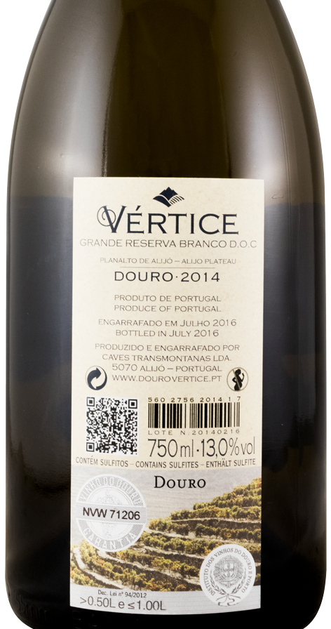 2014 Vértice Grande Reserva white