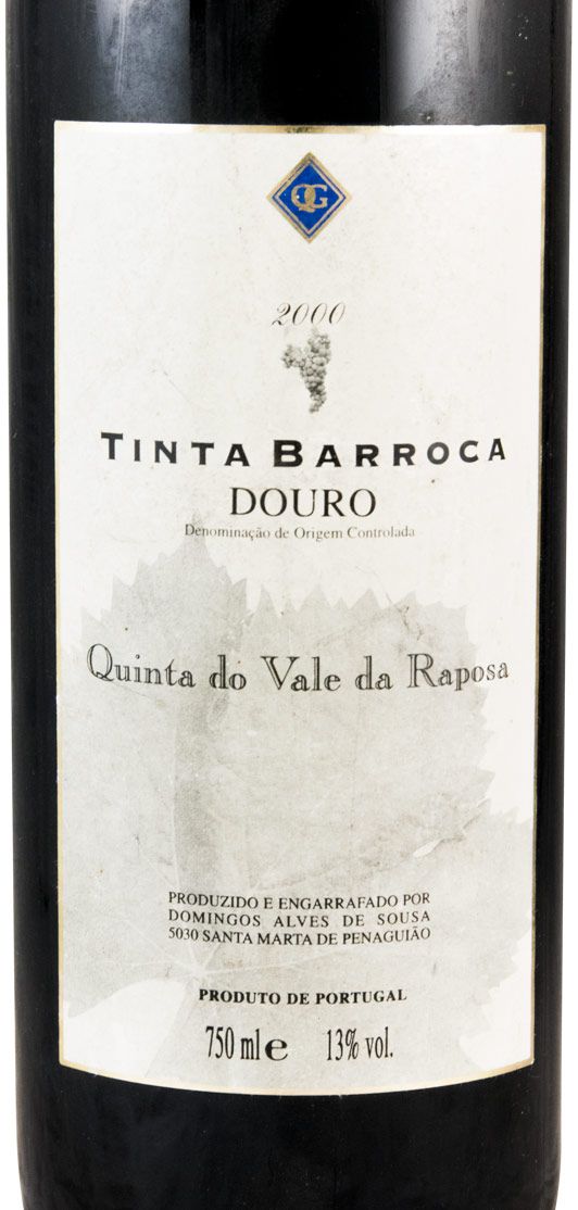 2000 Quinta do Vale da Raposa Tinta Barroca tinto