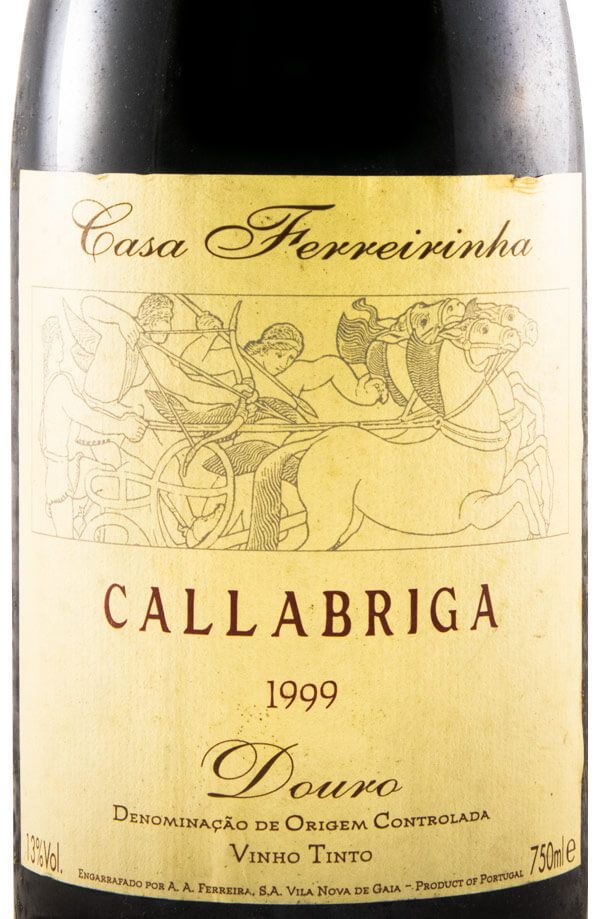 1999 Casa Ferreirinha Callabriga red