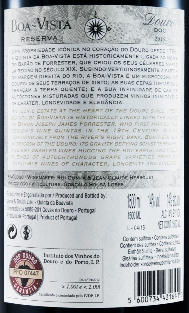 2015 Boa-Vista Reserva tinto 1,5L