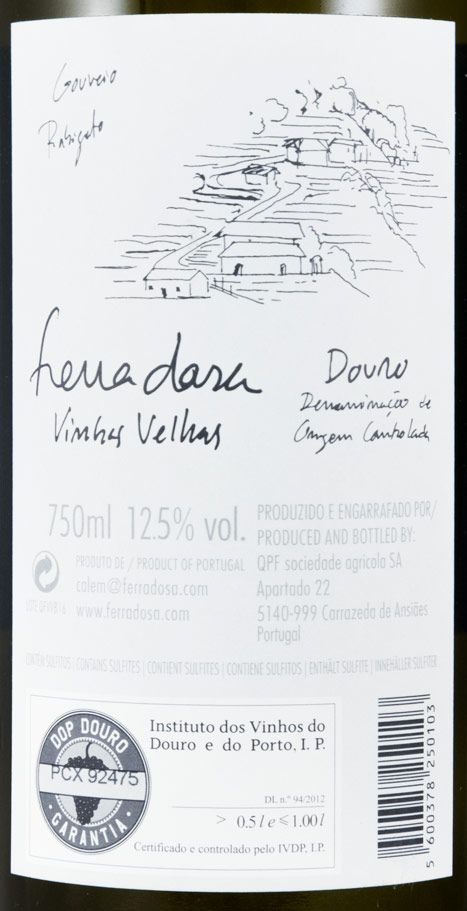 2016 Quinta da Ferradosa Vinhas Velhas white