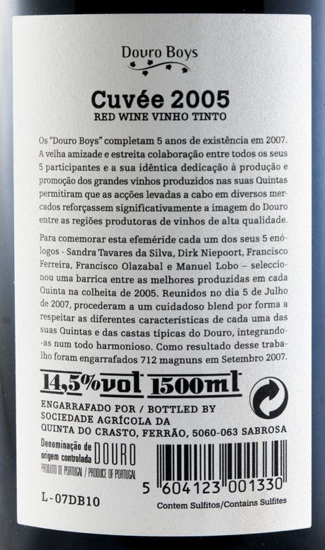 2005 Douro Boys Cuvée tinto 1,5L