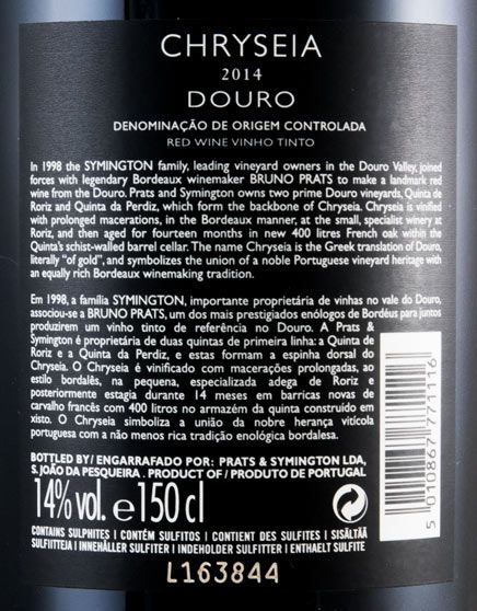 2014 Chryseia tinto 1,5L