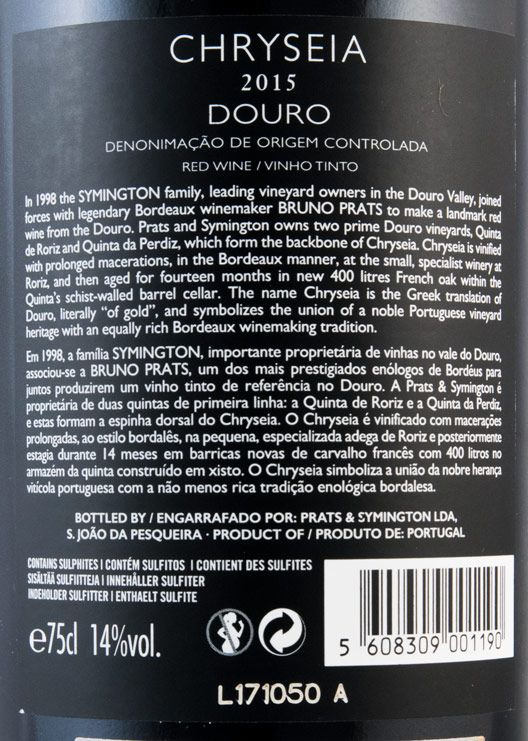 2015 Chryseia tinto
