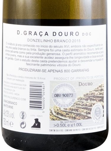 2015 D. Graça Donzelinho branco