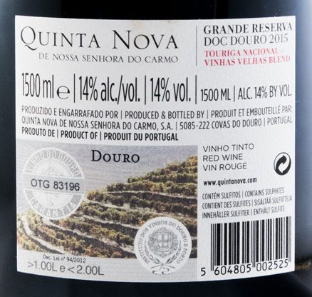 2015 Quinta Nova Grande Reserva red 1.5L